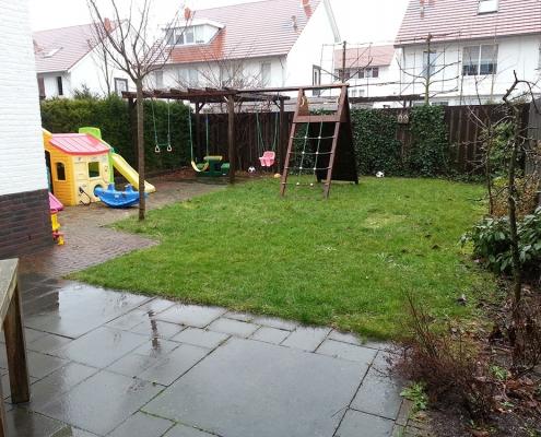 Foto vóór tuinaanleg Foto vóór tuinaanleg