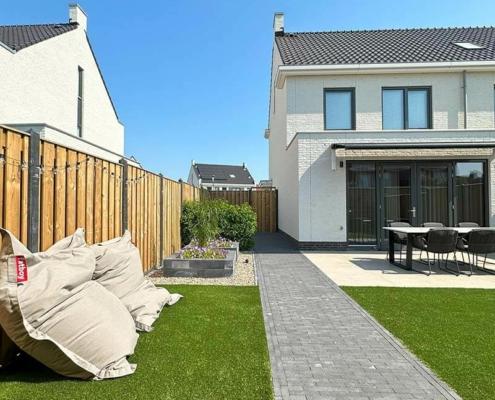 schutting plaatsen door hovenier Bersselaar Groen uit Rosmalen