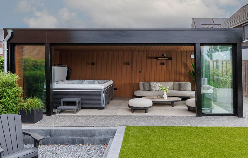 luxe overkapping op maat in Rosmalen