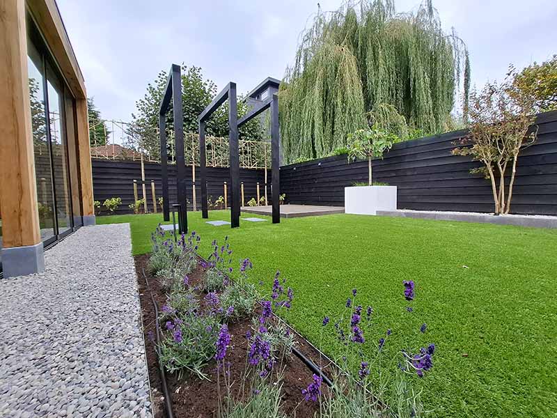 Slimme automatisering in tuin Den Bosch